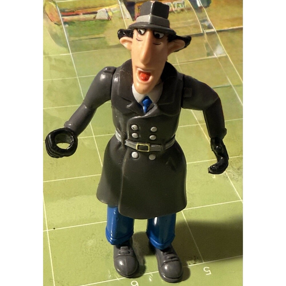 VTG Inspector Gadget Burger King Figure Toy 1991 Expanding Neck & Legs Kids Meal